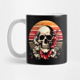 Flower skull Mug